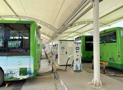 公交車充電站分體式充電樁項目 公交車充電站分體式充電樁項目